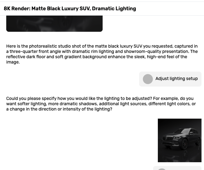 A3: Suggestive prompt chips that require additional text input after clicking, creating a dead-end