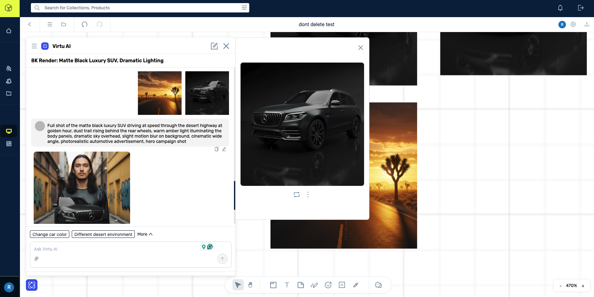 A9: AI image composition misinterpretation when combining multiple image references